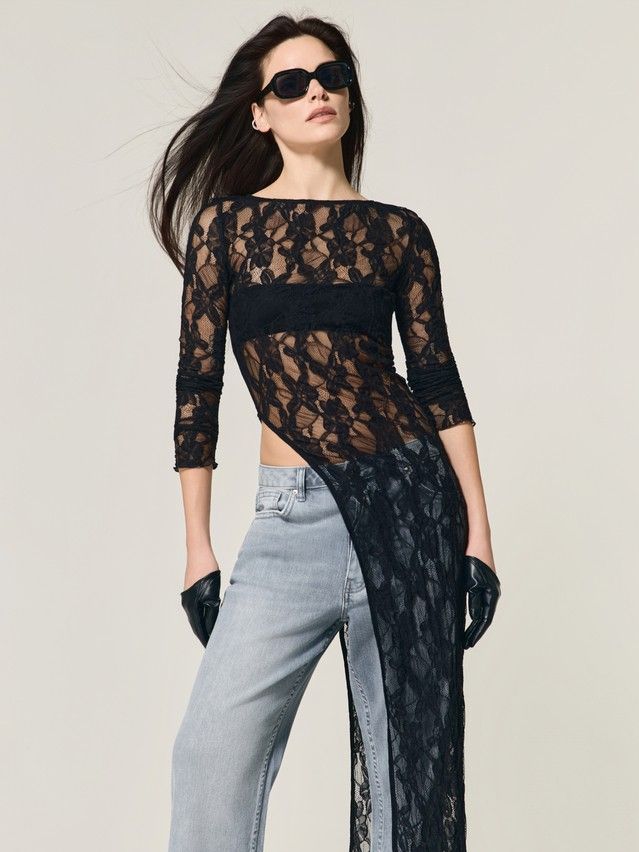 Women's polo neck shirt CONTE LD 3501, s.170-88, black - 1