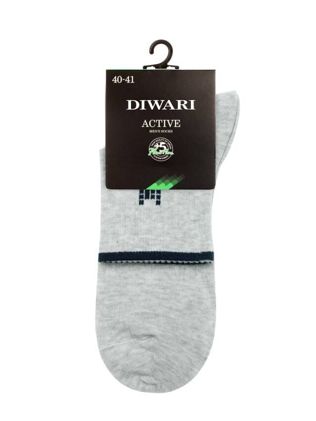 Men's socks DiWaRi ACTIVE, s. 40-41, 029 light grey - 3