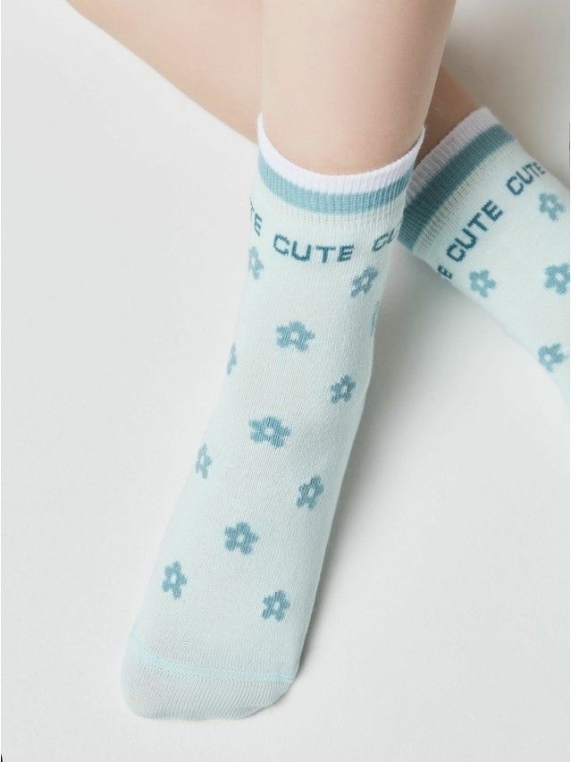 Children's socks CONTE-KIDS TIP-TOP, s.16, 987 pale turquoise - 2