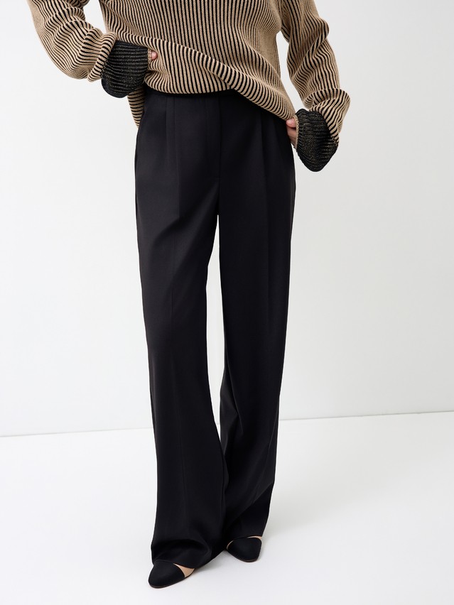 Women's trousers CONTE LBK 3257, s.164-84-90, black - 4
