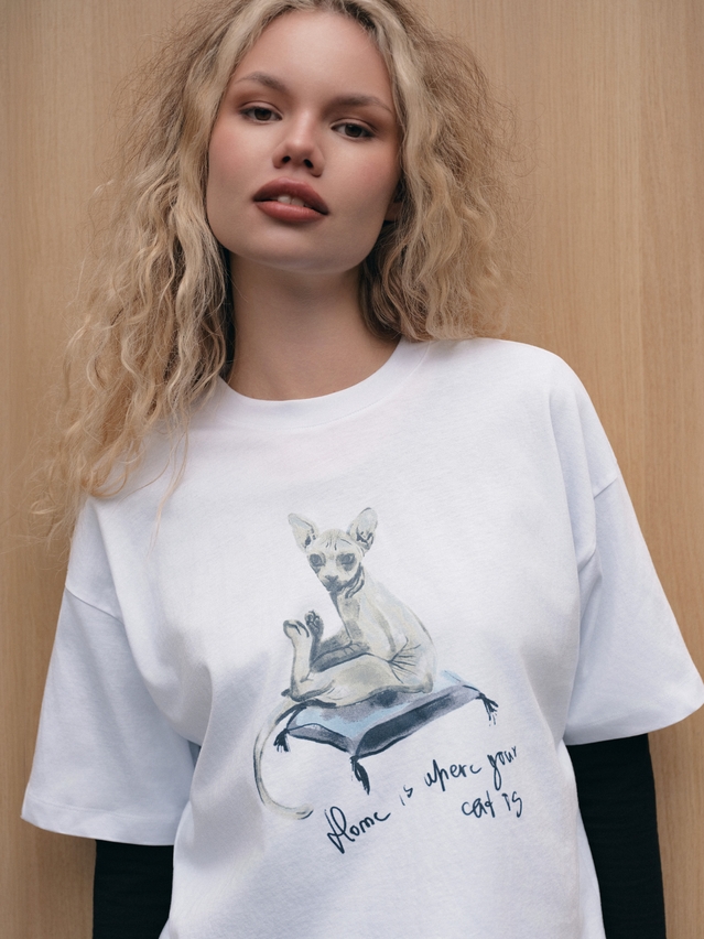 Women's polo neck shirt CONTE ELEGANT LD 3032, s.170-92, white-sphinx - 2