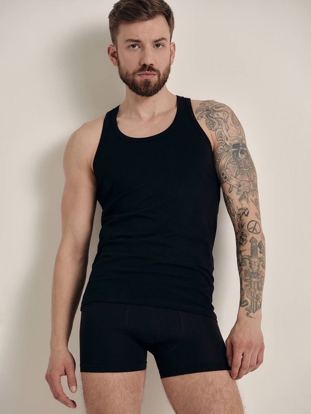 Men's tank top DiWaRi MM 2013, s.182,188-100, black - 2