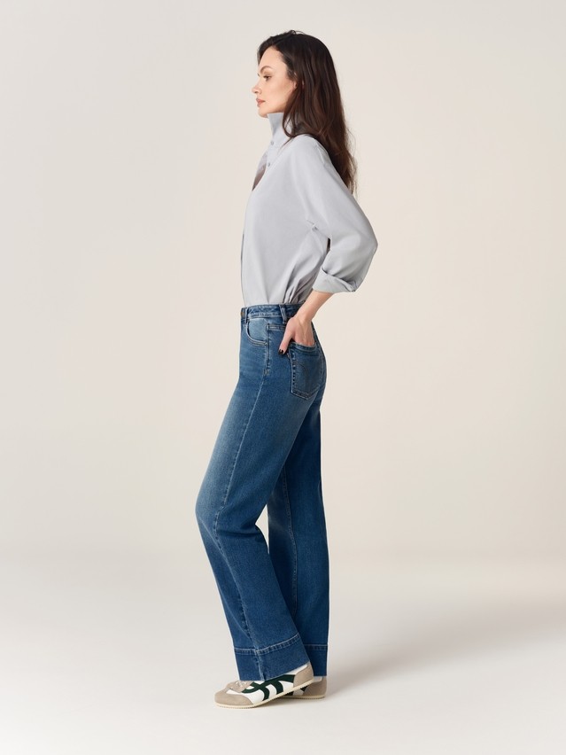 Women's jeans CONTE CON-858, s.164-90, blue - 6