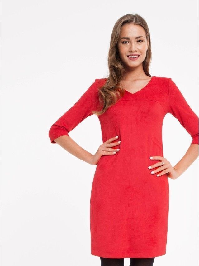 Women's gown CONTE ELEGANT LPL 838, s.170-92-98, red - 1