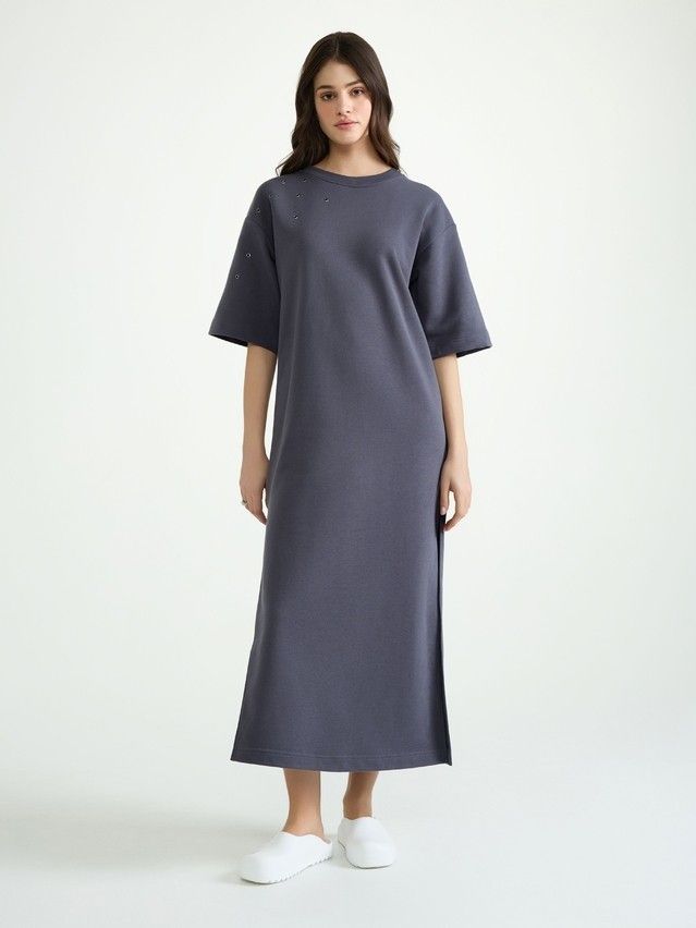 Women's gown CONTE ELEGANT LPL 3076, s.170-84-90, graphite - 1
