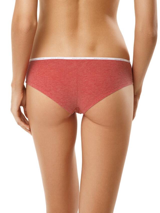 Women's panties CONTE ELEGANT BASIC LHP 689, s.102/XL, red melange - 2