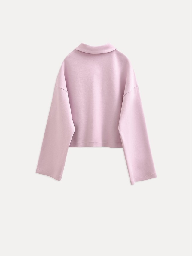 Women's polo neck shirt CONTE LD 3458, s.170-84, pink - 7
