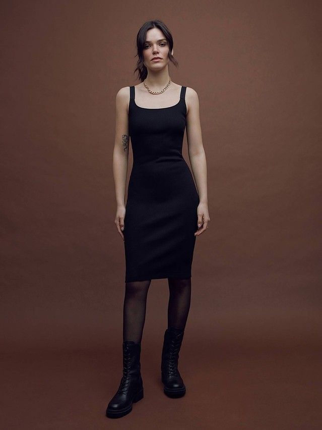 Women's gown CONTE ELEGANT LPL 1610, s.170-84-90, black - 2