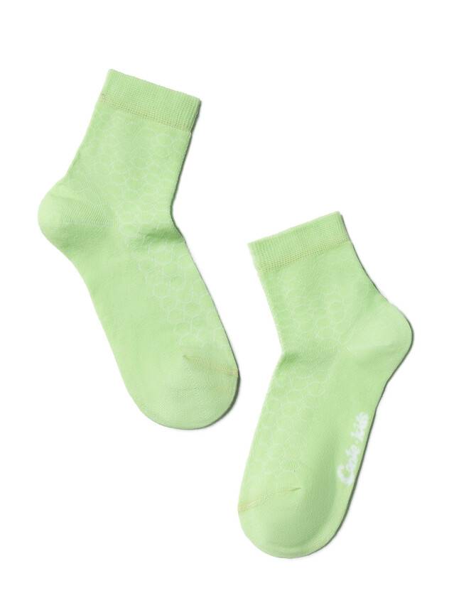 Children's socks CONTE-KIDS CLASS, s.21-23, 147 lettuce green - 1