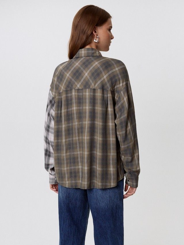 Women's shirt CONTE LRU 3464, s.170-84-90, khaki-beige - 3