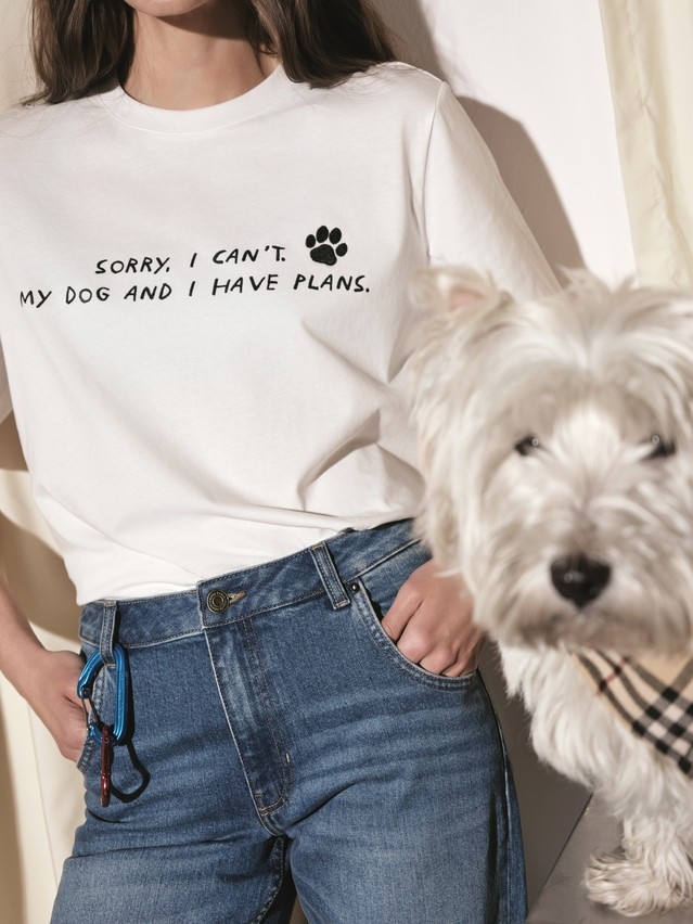 Women's polo neck shirt CONTE ELEGANT LD 3036, s.170-92, white-my dog - 2