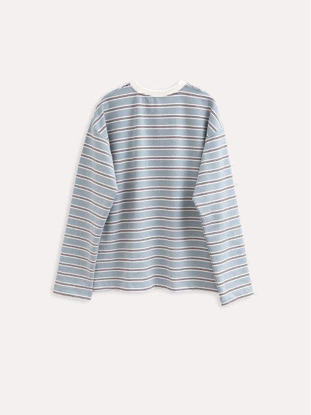 Women's jumper CONTE LD 3591, s.170-84, grey-wine-ecru - 7