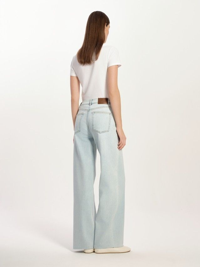 Denim trousers CONTE ELEGANT CON-784, s.170-102, light blue - 2