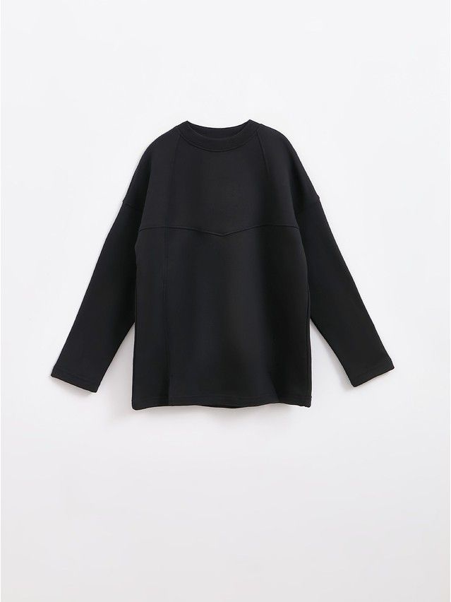 Women's polo neck shirt CONTE ELEGANT LD 2832, s.170-92, black - 1