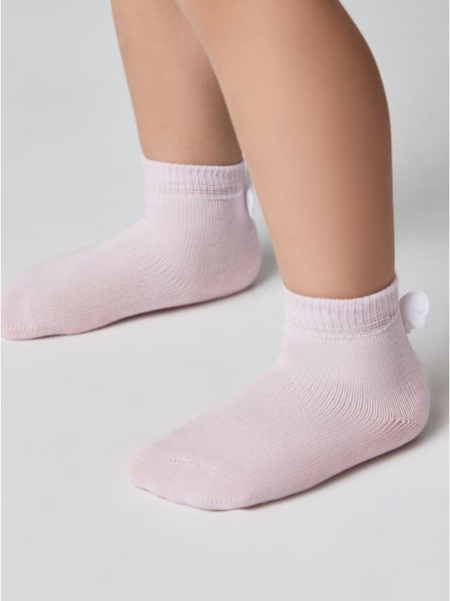 Children's socks CONTE-KIDS TIP-TOP, s.21-23, 389 light pink - 2
