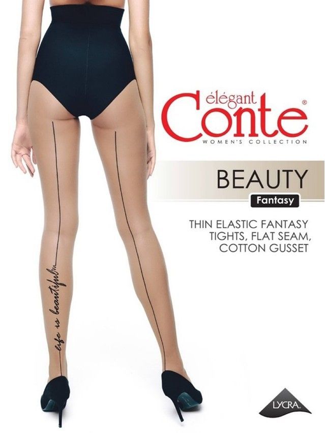 Women's tights CONTE ELEGANT BEAUTY, s.2, nero - 2