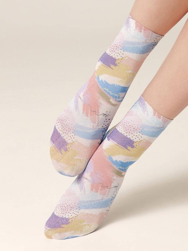 Women's socks CONTE ELEGANT FANTASY, s.23-25, 604 - 1