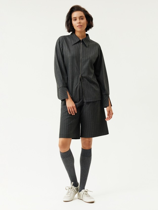 Women's shirt CONTE LRU 3606, s.170-84-90, graphite - 1