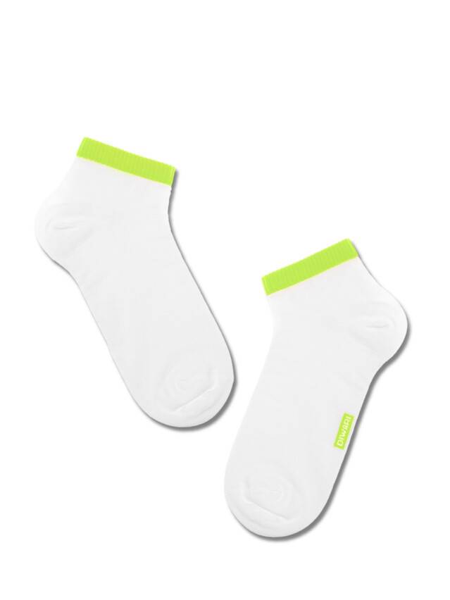 Men's socks DiWaRi ACTIVE, s. 40-41, 068 white-lettuce green - 1