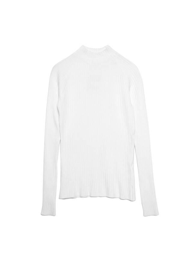 Women's polo neck shirt CONTE ELEGANT LDK060, s.170-84, off-white - 4