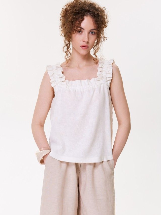 Women's blouse CONTE LBL 3484, s.170-84-90, ecru - 3