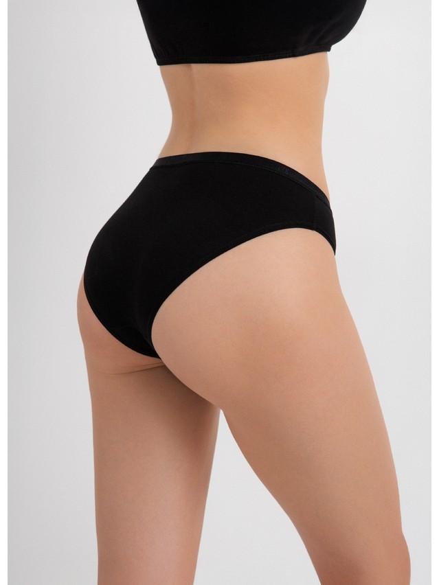 Women's panties CONTE ELEGANT COMFORT COTTON LB 5571, s.106, black - 2