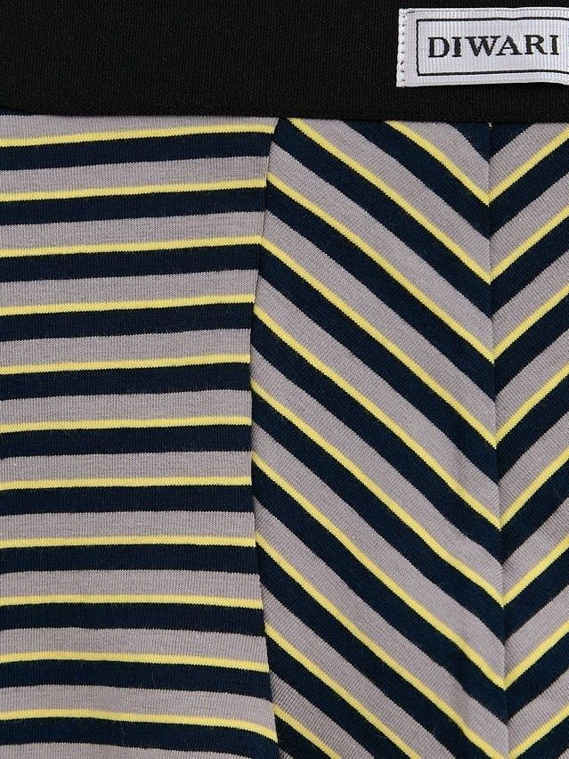 Men's underpants DIWARI BASIC MSH 2956, s.78,82, yellow-grey strip - 2