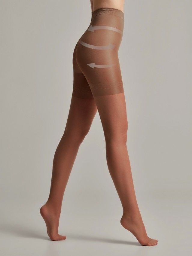 Women's tights CONTE ELEGANT CONTROL 20, s.2, mocca - 1
