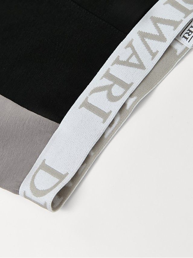 Men's underpants DIWARI BASIC MSH 2733, s.78,82, black-light grey - 3