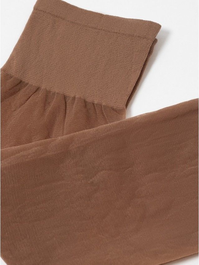 Women's knee high socks CONTE ELEGANT TENSION SOFT 40 (1 pair),s.23-25, bronz - 4