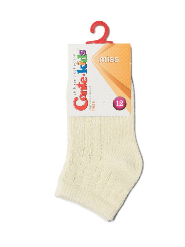 Children's socks CONTE-KIDS MISS, s.12, 112 cream - 2