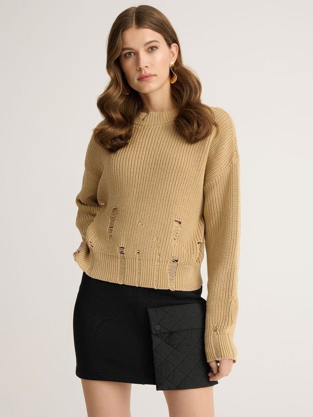 Women's pullover CONTE ELEGANT LDK2394, s.170-84, peanut - 3