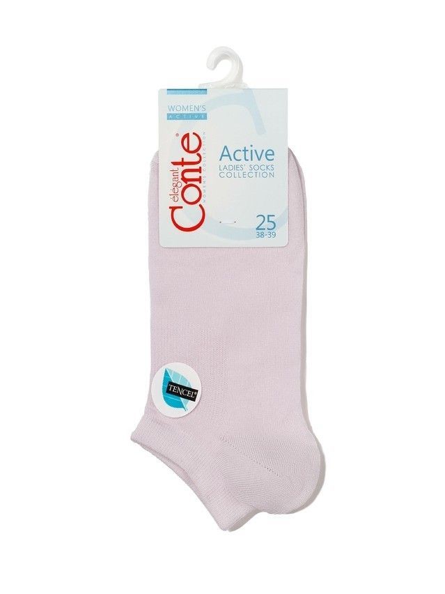 Women's socks CONTE ELEGANT ACTIVE, s.23, 079 light pink - 3
