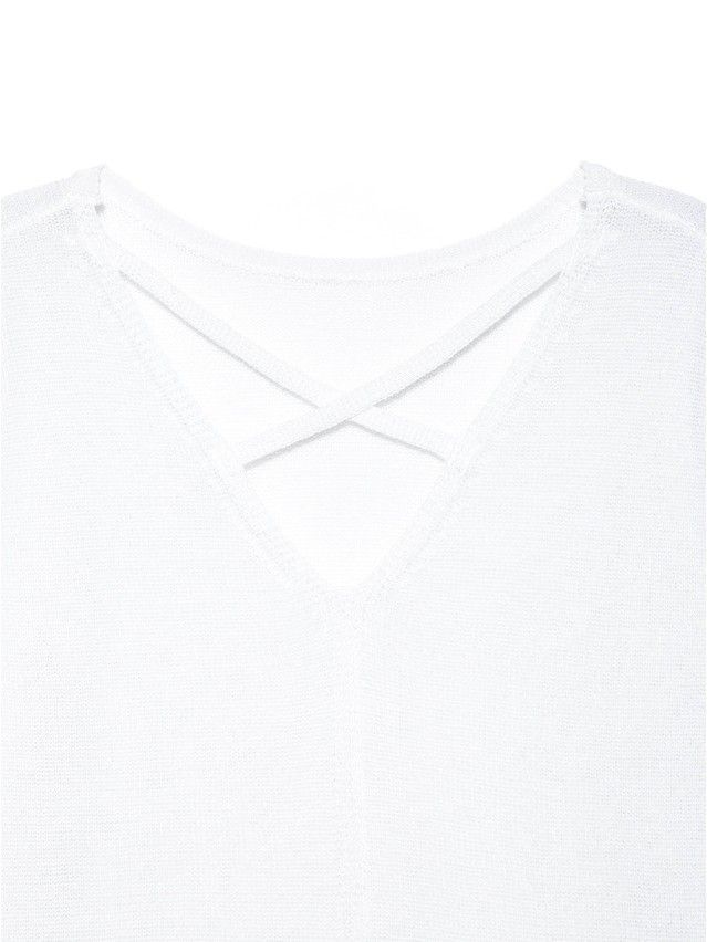 Women's polo neck shirt CONTE ELEGANT LDK049, s.170-84, white - 6