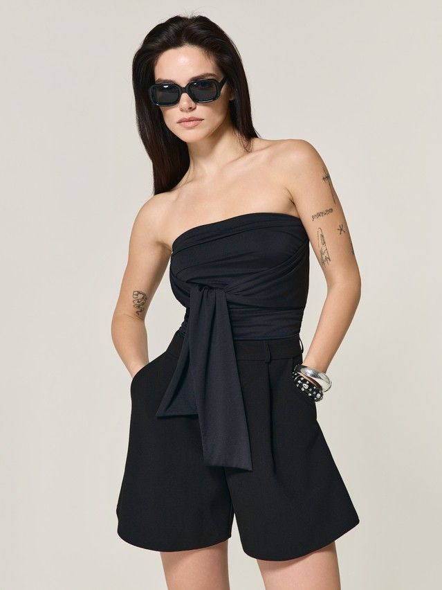 Women's shorts CONTE LS 3397, s.170-88-94, black - 4