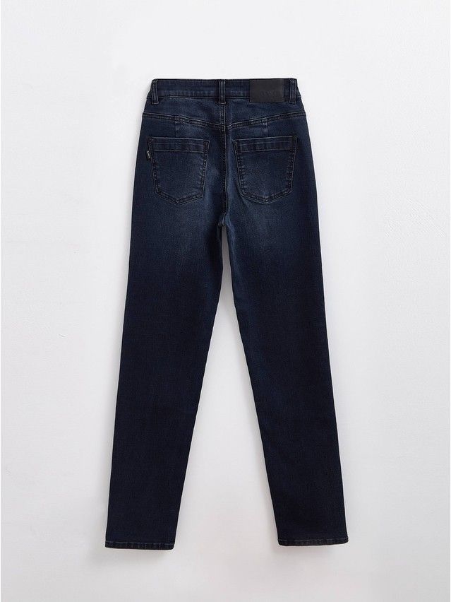 Denim trousers CONTE ELEGANT CON-377, s.170-102, blue black - 8