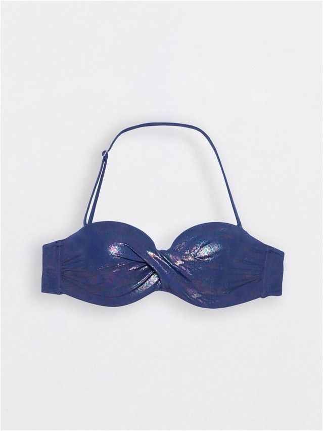 Women's swim bust bodice CONTE ELEGANT BRIGHT STORY, s.70(B),shimmer navy blue - 1
