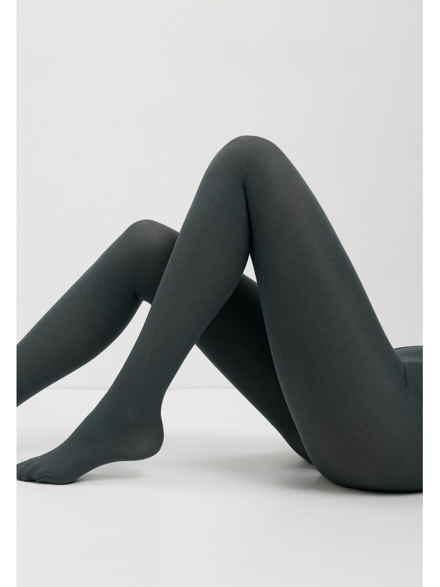 Women's tights CONTE ELEGANT TRENDY MELANGE, s.2, verde - 5