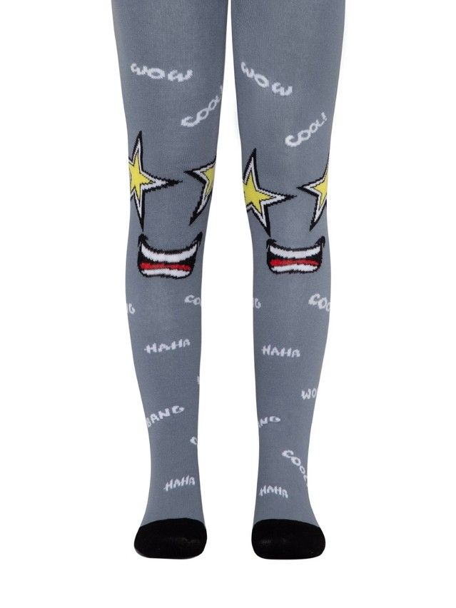 Children's tights TIP-TOP, s.104-110 (16),552 dark gray - 1