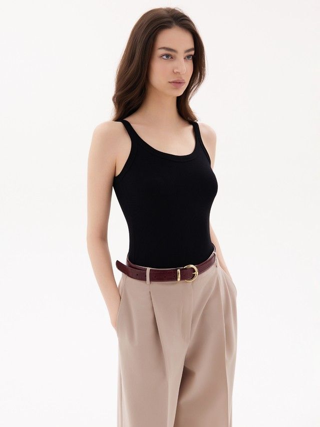 Women's top CONTE LT 3418, s.170-84, black - 3