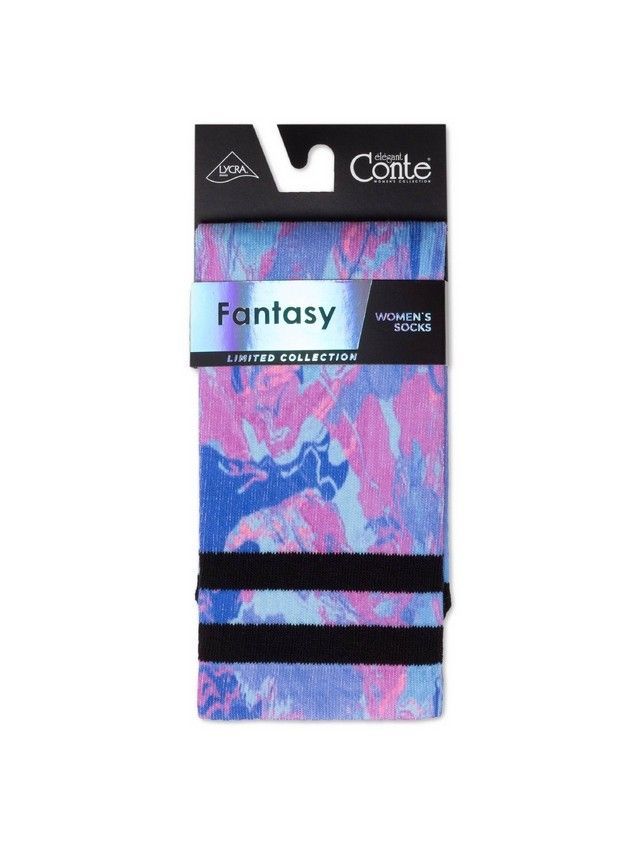 Women's socks CONTE ELEGANT FANTASY, s.23-25, 324 blue - 3