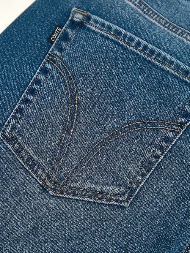Women's jeans CONTE CON-858, s.164-90, blue - 13