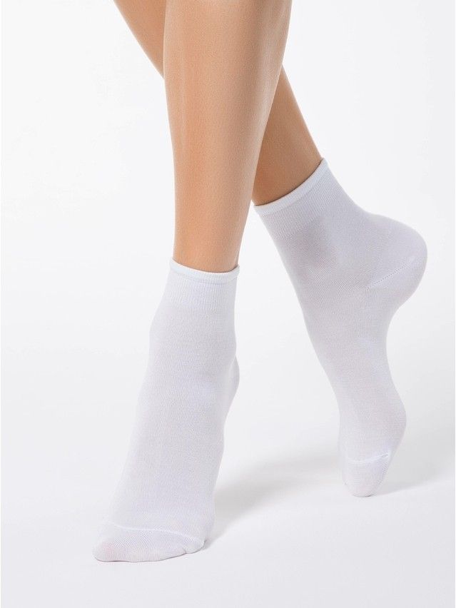 Women's socks CONTE ELEGANT BAMBOO, s.23, 000 white - 1