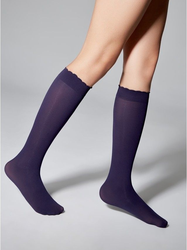 Fancy childrens' Knee-highs CONTE ELEGANT PRINCESS, s.18, marino - 1