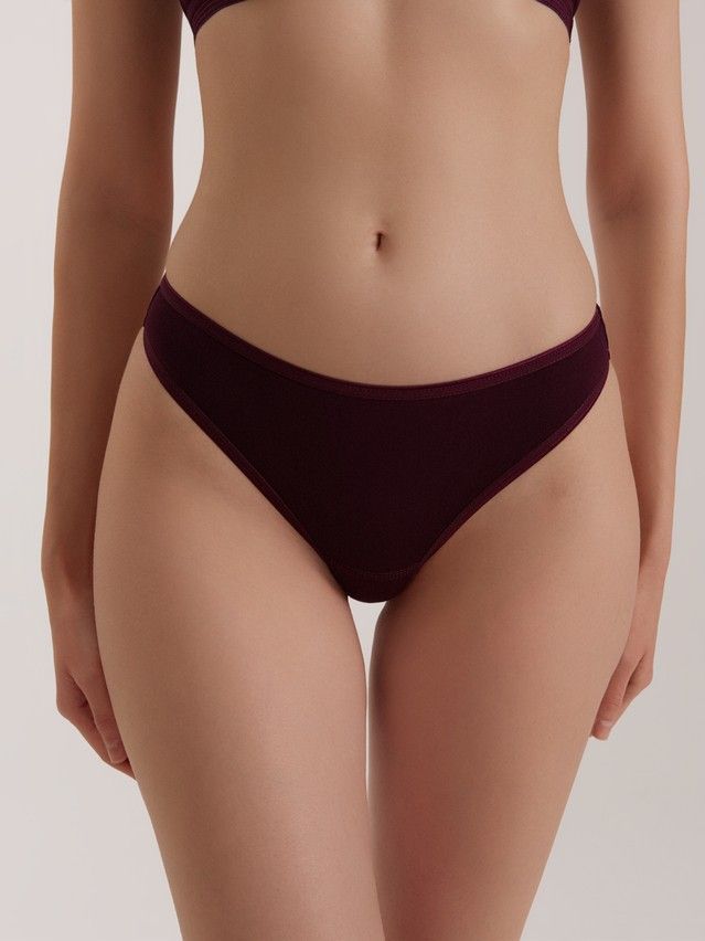 Women's panties CONTE ELEGANT BASIC COLLECTION LST 2000, s.90, bordo - 1