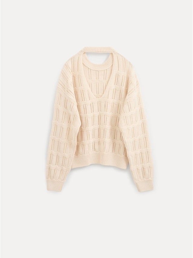 Women's pullover CONTE ELEGANT LDK2565, s.170-84, beige - 5