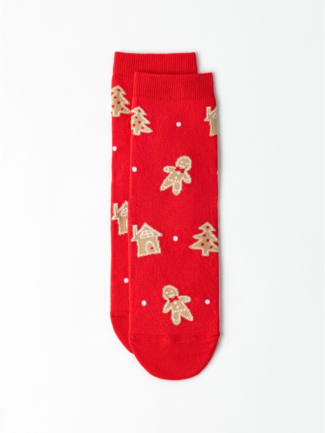 Women's socks CONTE ELEGANT NEW YEAR, s.23-25, 1023 red - 3