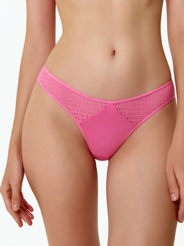 Women's panties CONTE ELEGANT CONTE LOVE LBR 3171, s.90, pink - 1