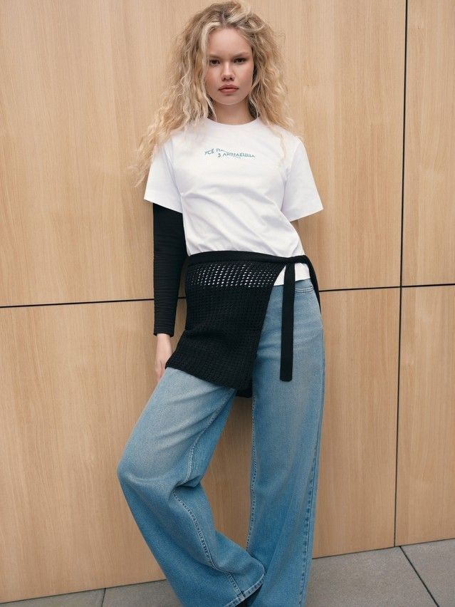 Women's polo neck shirt CONTE ELEGANT LD 3029, s.170-92, white-lyubou - 1