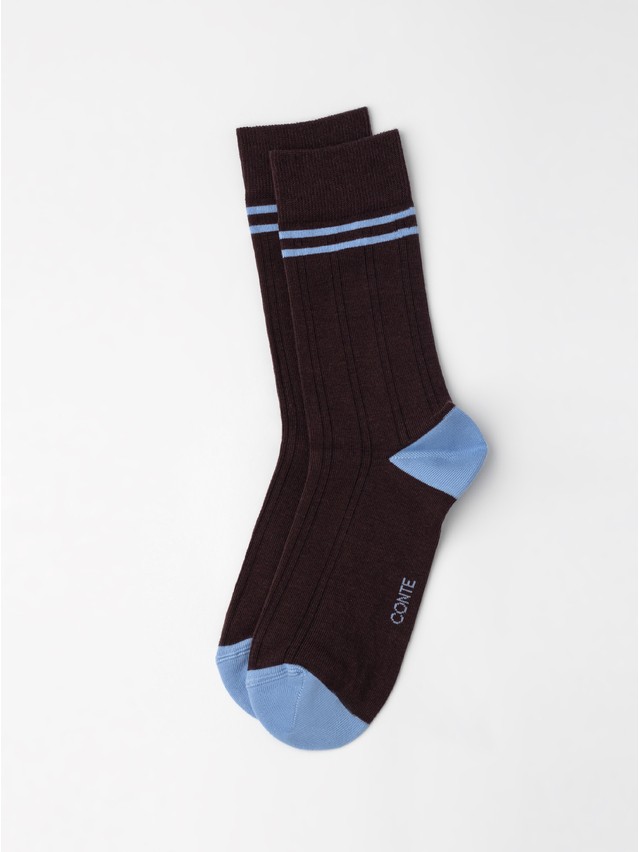 Women's socks CONTE ELEGANT SPORT, s.23-25, 1104 chocolate - 4